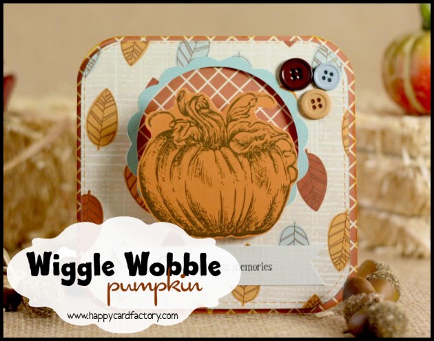 Free Cut File} Wiggle Wobble Pumpkin Card - Happy Card Factory