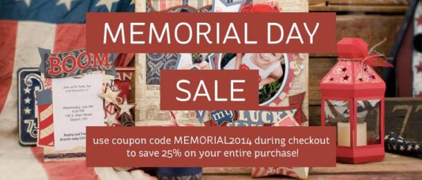 SVGCuts Memorial Day Sale 2014