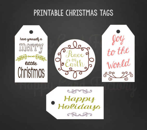 Christmas-tags